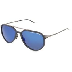 DE RIGO Vision D.A.CH. GmbH Porsche Design P8990 Herren-Sonnenbrille Vollrand Pilot Kunststoff-Gestell, Blau
