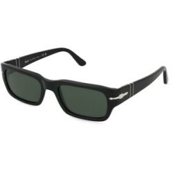 Luxottica Fashion Brillen Vertriebs GmbH Persol 0PO3347S ADRIEN Unisex-Sonnenbrille Vollrand Quadratisch Acetat-Gestell, Schwarz