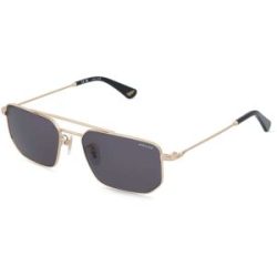 DE RIGO Vision D.A.CH. GmbH Police SPLU66 Herren-Sonnenbrille Vollrand Geometrisch Edelstahl-Gestell, Pink