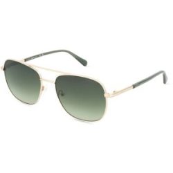 Marcolin Deutschland GmbH Gant GA7232 Herren-Sonnenbrille Vollrand Pilot Metall-Gestell, Gold