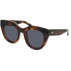 Tree Distribution GmbH Le Specs AIR HEART Unisex-Sonnenbrille Vollrand Butterfly Kunststoff-Gestell, Braun