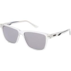 Kering Eyewear Spa Puma PU0467S Unisex-Sonnenbrille Vollrand Quadratisch Acetat Spritzguss-Gestell, Weiß
