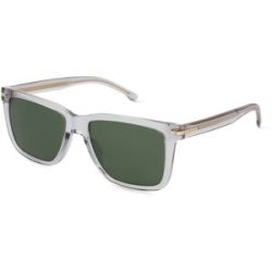 Safilo GmbH Boss 1598/S Herren-Sonnenbrille Vollrand Quadratisch Acetat-Gestell, Grau