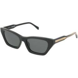 DE RIGO Vision D.A.CH. GmbH Zadig & Voltaire SZV454 Damen-Sonnenbrille Vollrand Cat Eye Kunststoff-Gestell, Schwarz