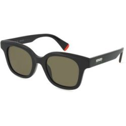 Thélios Kenzo KZ40176I AKA Damen-Sonnenbrille Vollrand Butterfly Kunststoff-Gestell, Schwarz