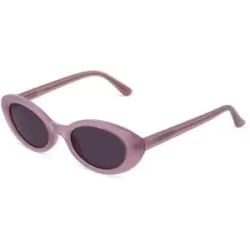 Eyestar Limited (China) Fielmann MI 044 SUN FA Damen-Sonnenbrille Vollrand Oval Acetat-Gestell, Lila