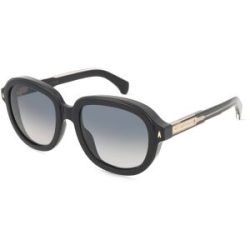Luxottica Fashion Brillen Vertriebs GmbH Moncler ME6007U Unisex-Sonnenbrille Vollrand Pilot Acetat-Gestell, Schwarz