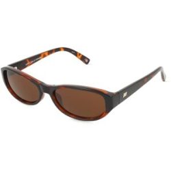Tree Distribution GmbH Le Specs DONT CHA Unisex-Sonnenbrille Vollrand Oval Kunststoff-Gestell, Braun