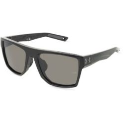 Safilo GmbH Under Armour UA LAUNCH 2/G Herren-Sonnenbrille Vollrand Eckig Kunststoff-Gestell, Schwarz