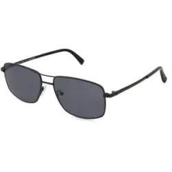 Zhangzhou Agilton Optical Co., Ltd. Fielmann MC 563 SUN CL KARL Herren-Sonnenbrille Vollrand Quadratisch Edelstahl-Gestell, Schwarz