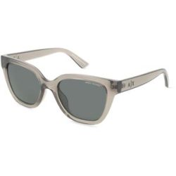Luxottica Fashion Brillen Vertriebs GmbH Emporio Armani 0AX4164SU Damen-Sonnenbrille Vollrand Cat Eye Kunststoff-Gestell, Grau
