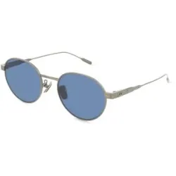 Luxottica Fashion Brillen Vertriebs GmbH Moncler ME4006TD Subtila Unisex-Sonnenbrille Vollrand Rund Metall-Gestell, Grau