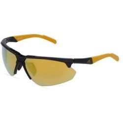 Marcolin Deutschland GmbH ADIDAS SP0042 Unisex-Sonnenbrille Vollrand Quadratisch Kunststoff-Gestell, Schwarz