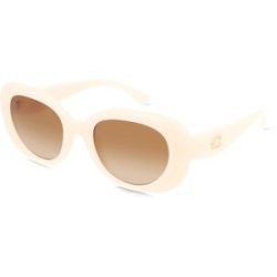 Luxottica Fashion Brillen Vertriebs GmbH Coach 0HC8391U Damen-Sonnenbrille Vollrand Oval Kunststoff-Gestell, Beige