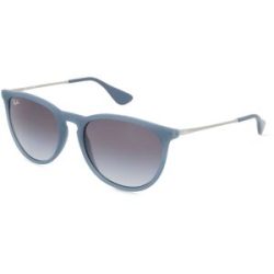 Luxottica Fashion Brillen Vertriebs GmbH Ray-Ban RB 4171 ERIKA Damen-Sonnenbrille Vollrand Panto Kunststoff-Gestell, Blau