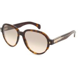 Luxottica Fashion Brillen Vertriebs GmbH Moncler ME6005 SWANSPAN Unisex-Sonnenbrille Vollrand Pilot Acetat-Gestell, Braun