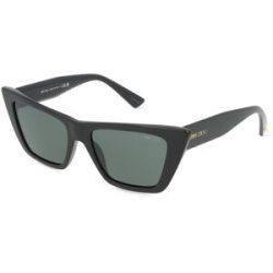 Luxottica Fashion Brillen Vertriebs GmbH Jimmy Choo JC5028 Damen-Sonnenbrille Vollrand Cat Eye Acetat-Gestell, Schwarz