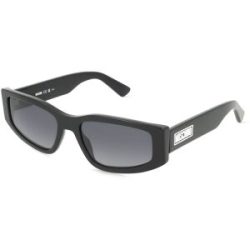Safilo GmbH Moschino MOS186/S Unisex-Sonnenbrille Vollrand Eckig Metall-Gestell, Schwarz