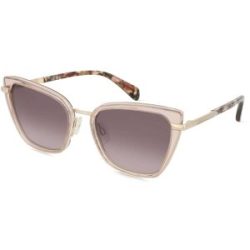 Safilo GmbH Rag & Bone RNB1057/G/S Damen-Sonnenbrille Vollrand Butterfly Metall-Gestell, Beige