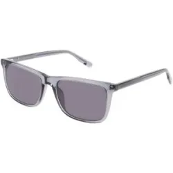 Eschenbach Optik GmbH Tom Tailor 676012 Herren-Sonnenbrille Vollrand Quadratisch Kunststoff-Gestell, Grau
