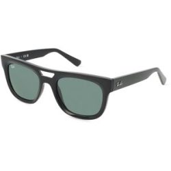 Luxottica Fashion Brillen Vertriebs GmbH Ray-Ban RB4426 PHIL Unisex-Sonnenbrille Vollrand Quadratisch Acetat-Gestell, Schwarz
