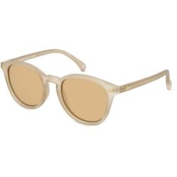 Tree Distribution GmbH Le Specs BANDWAGON Unisex-Sonnenbrille Vollrand Rund Kunststoff-Gestell, Gelb