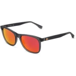 Marchon Germany GmbH Lacoste L860SE Herren-Sonnenbrille Vollrand Quadratisch Acetat Spritzguss-Gestell, Grau