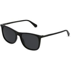 Safilo GmbH Polaroid PLD 2109/S Herren-Sonnenbrille Vollrand Quadratisch Kunststoff-Gestell, Schwarz