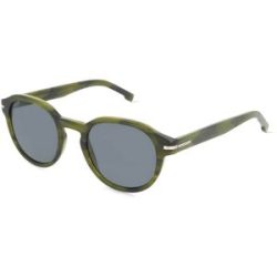Safilo GmbH Boss 1721/S Herren-Sonnenbrille Vollrand Eckig Acetat-Gestell, Grün