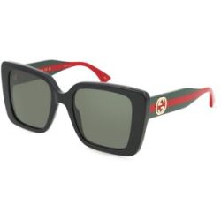 Kering Eyewear Spa Gucci GG1861S Unisex-Sonnenbrille Vollrand Quadratisch Acetat-Gestell, Schwarz