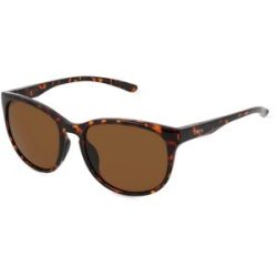Safilo GmbH Smith LAKE SHASTA Damen-Sonnenbrille Vollrand Panto Kunststoff-Gestell, Braun