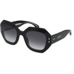 Safilo GmbH Isabel Marant IM 0173/S Damen-Sonnenbrille Vollrand Geometrisch Acetat-Gestell, Schwarz