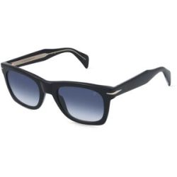 Safilo GmbH David Beckham DB 1222/S Herren-Sonnenbrille Vollrand Eckig Acetat-Gestell, Schwarz