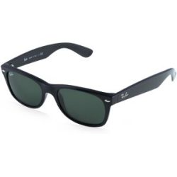 Luxottica Fashion Brillen Vertriebs GmbH Ray-Ban RB 2132 NEW WAYFARER Unisex-Sonnenbrille Vollrand Quadratisch Propionat-Gestell, Schwarz