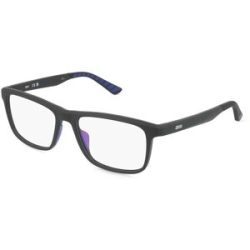 Marchon Germany GmbH zeiss ZS23538 Unisex-Brille inkl. Gläser Vollrand Quadratisch Kunststoff-Gestell 55/17/145, Schwarz