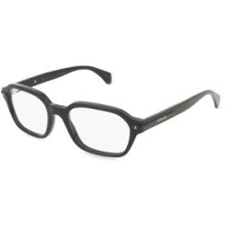 Luxottica Fashion Brillen Vertriebs GmbH Moncler ME2015 Unisex-Brille inkl. Gläser Vollrand Geometrisch Acetat-Gestell 51/19/145, Schwarz