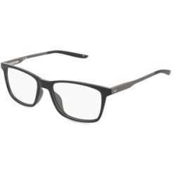 Marchon Germany GmbH Nike 7286 Unisex-Brille inkl. Gläser Vollrand Quadratisch Propionat-Gestell 54/17/140, Schwarz