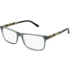Marcolin Deutschland GmbH Gant GA3201 Unisex-Brille inkl. Gläser Vollrand Quadratisch Kunststoff-Gestell 55/16/150, Grau