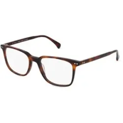 Wenzhou Olive Optical Co., Ltd Fielmann OL 026 CL GABRIEL Herren-Brille inkl. Gläser Vollrand Quadratisch Acetat-Gestell 52/18/145, Havanna