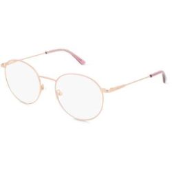 Marchon Germany GmbH Calvin Klein CK19119 Unisex-Brille inkl. Gläser Vollrand Rund Metall-Gestell 51/20/145, Gold