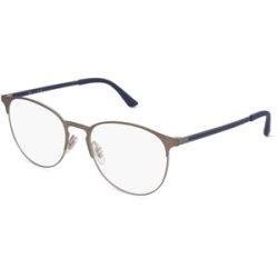 Luxottica Fashion Brillen Vertriebs GmbH Ray-Ban RX6375 Unisex-Brille inkl. Gläser Vollrand Panto Metall-Gestell 53/18/145, Grau