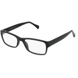 Zhangzhou Agilton Optical Co., Ltd. Fielmann MC 615 CL Herren-Brille inkl. Gläser Vollrand Quadratisch Propionat-Gestell 53/18/140, Schwarz