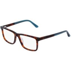 Marchon Germany GmbH Calvin Klein CK22544 Unisex-Brille inkl. Gläser Vollrand Quadratisch Kunststoff-Gestell 55/16/145, Blau