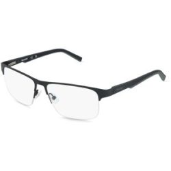 Marcolin Deutschland GmbH Timberland TB50030 Unisex-Brille inkl. Gläser Vollrand Eckig Metall-Gestell 55/15/135, Schwarz