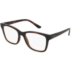 Luxottica Fashion Brillen Vertriebs GmbH Vogue 0VO5556 Damen-Brille inkl. Gläser Vollrand Quadratisch Kunststoff-Gestell 53/18/140, Braun