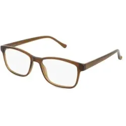 Wenzhou Bada Optical Co. , LTD Fielmann BD 545 CL Herren-Brille inkl. Gläser Vollrand Quadratisch Propionat-Gestell 54/17/145, Gelb