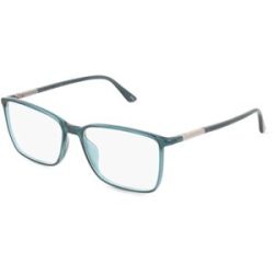 Marchon Germany GmbH Calvin Klein CK22508 Unisex-Brille inkl. Gläser Vollrand Quadratisch Kunststoff-Gestell 55/16/145, Blau
