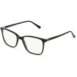 Wenzhou Lanson International Co., Ltd. Fielmann LN 027 CL Herren-Brille inkl. Gläser Vollrand Quadratisch Acetat-Gestell 55/19/145, Schwarz