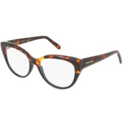 Marchon Germany GmbH Ferragamo SF2970 Damen-Brille inkl. Gläser Vollrand Rund Acetat-Gestell 53/17/140, Havanna