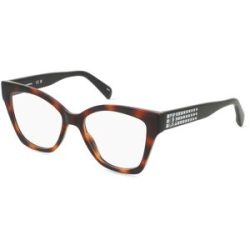 Marchon Germany GmbH Karl Lagerfeld KL6150 Unisex-Brille inkl. Gläser Vollrand Butterfly Kunststoff-Gestell 53/17/140, Havanna